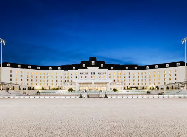 Fachada do The Equestrian Hotel em Ocala